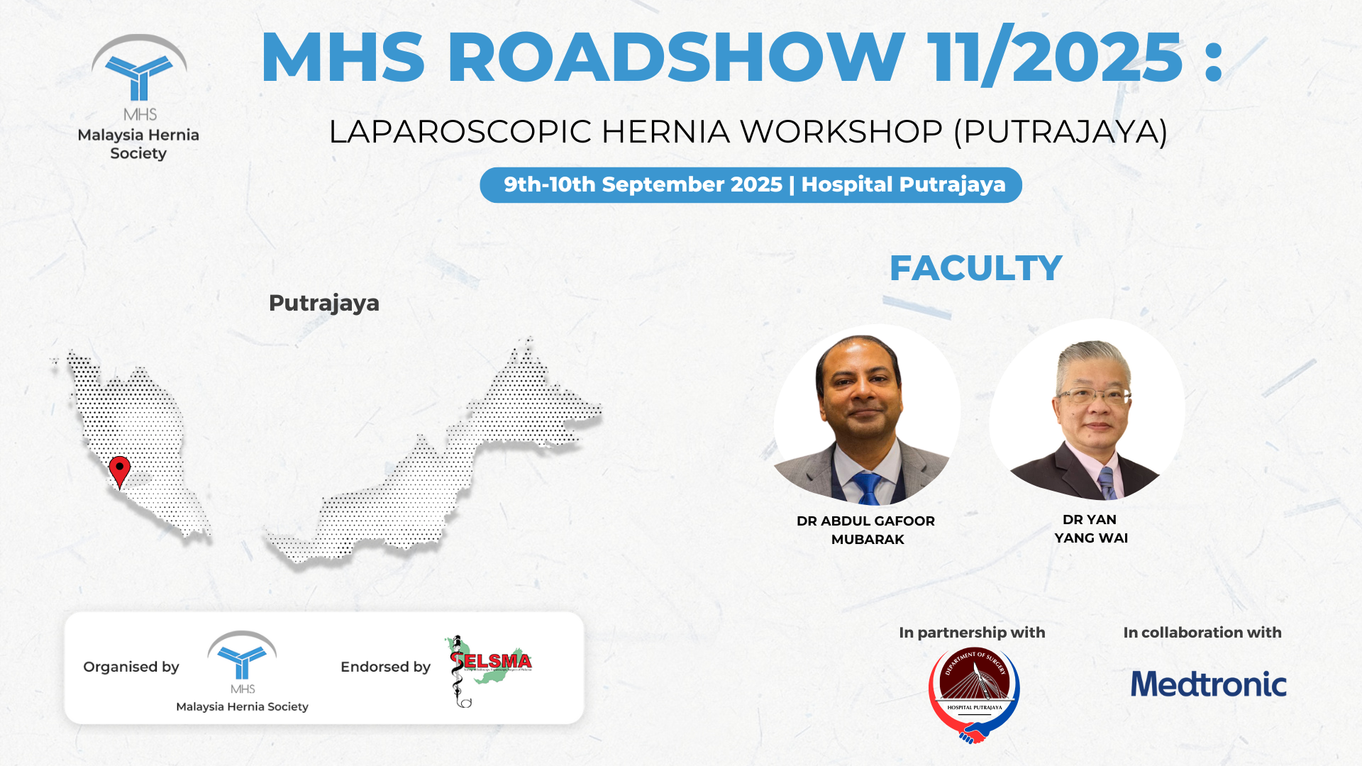 MSH Roadshow 11/2025:  Hands-On Hernia Workshop
